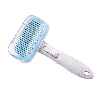 Self-Cleaning Pet Grooming Brush for Dogs and Cats